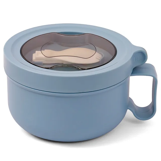 Lunch Box With Folding Spoon - 850ml