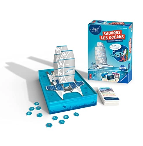 The SeaCleaners - French Version from 6 Years 110 question cards