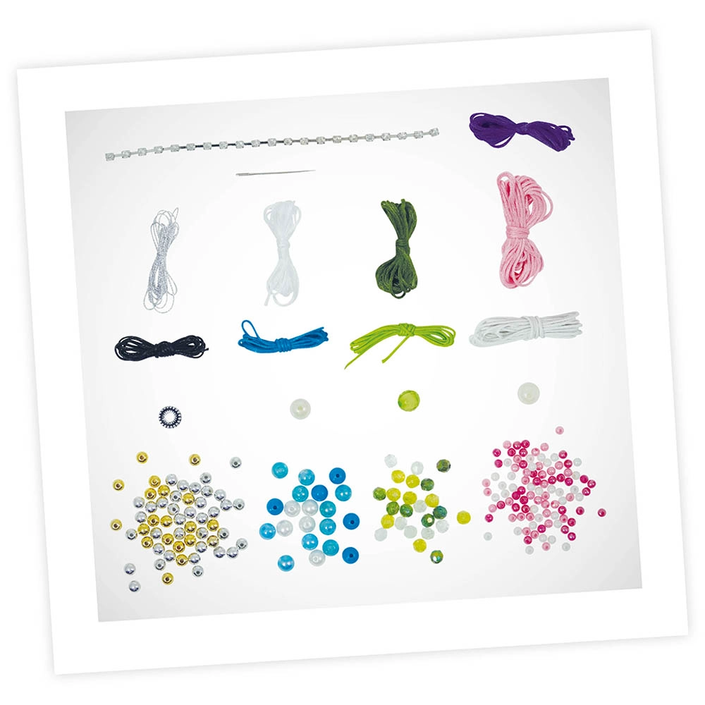 Wrap Bracelets Kit - Suitable for 8 to 13+ yrs Instruction sheet included