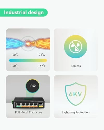 POE-SW506GD-BT - 5-ports