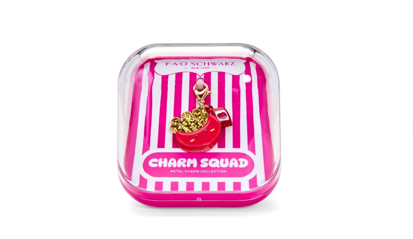 FAO Schwarz French Fries Charm - metal
