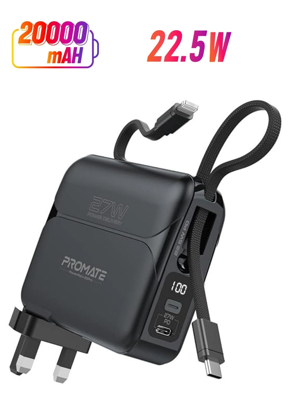 Promotex Power Bank - 20000mAh 22.5W