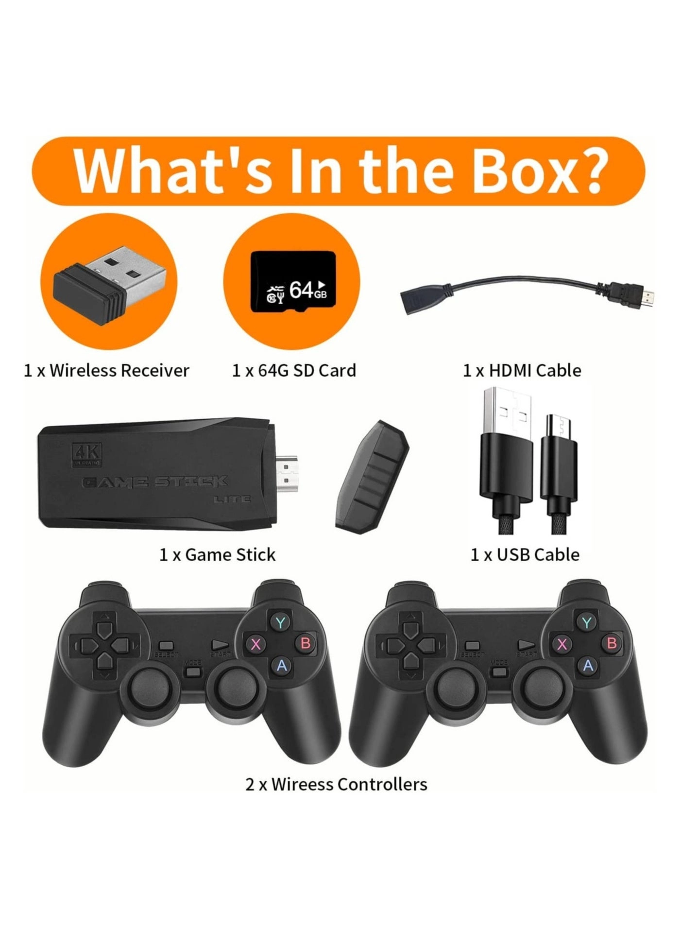 Wireless Retro Game Console