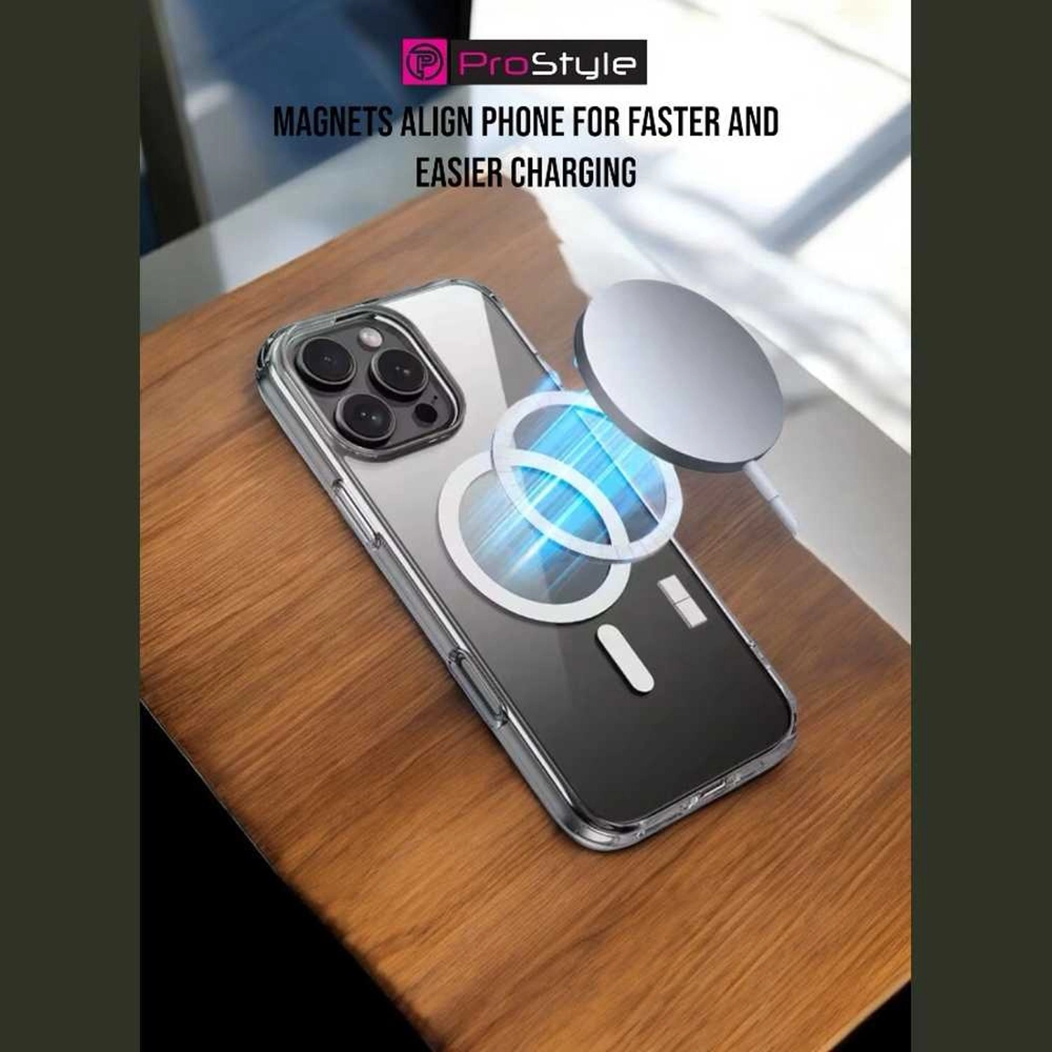 Magsafe Case - Clear Case for iPhone 15 Pro