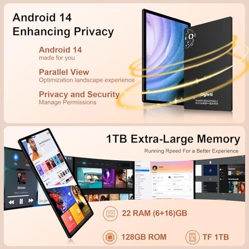 Tablette Tactile - 128GB 10.1"