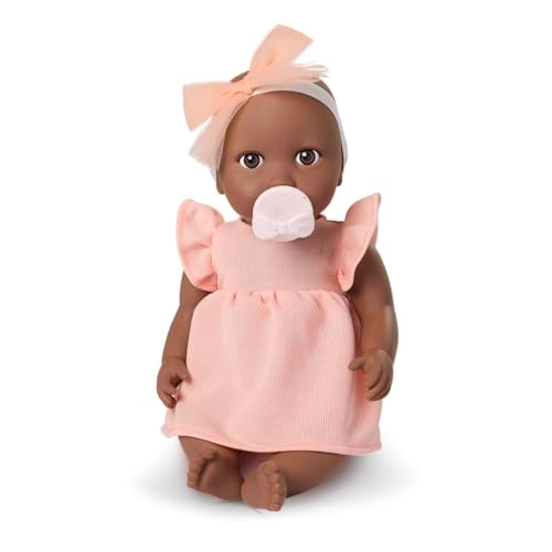 Baby Doll - 14 inches Brown Eyes Pink Dress Ages 2+