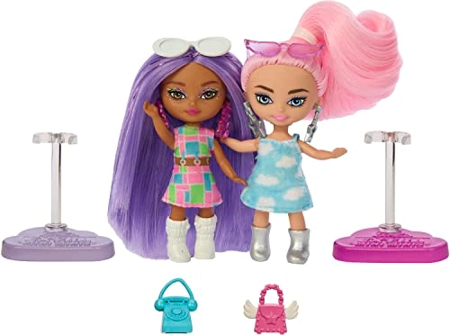 Mini Barbie Extra - 5-Piece 8.5cm Bundle