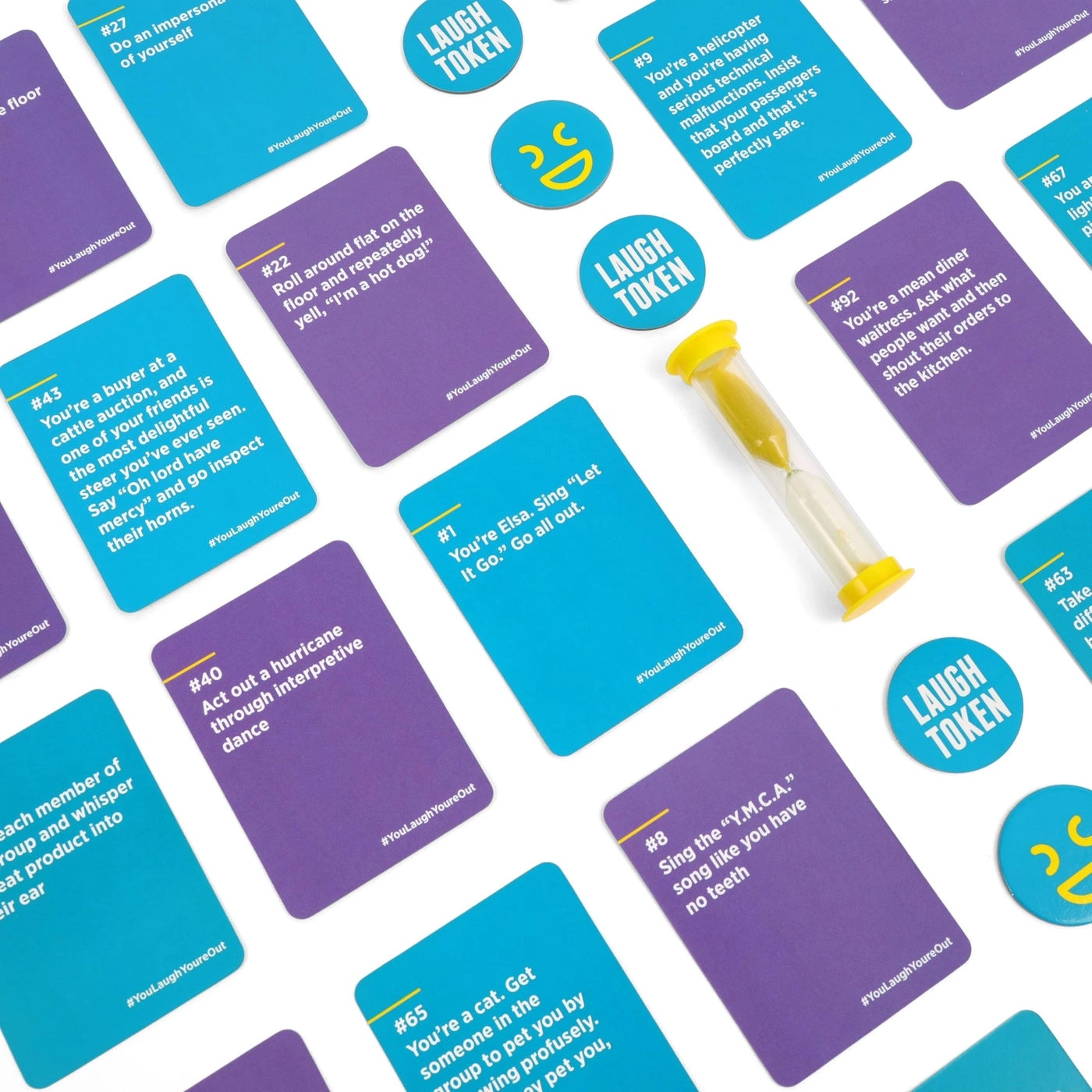 You Laugh You're Out - Ages 14+ 125 Prompt Cards