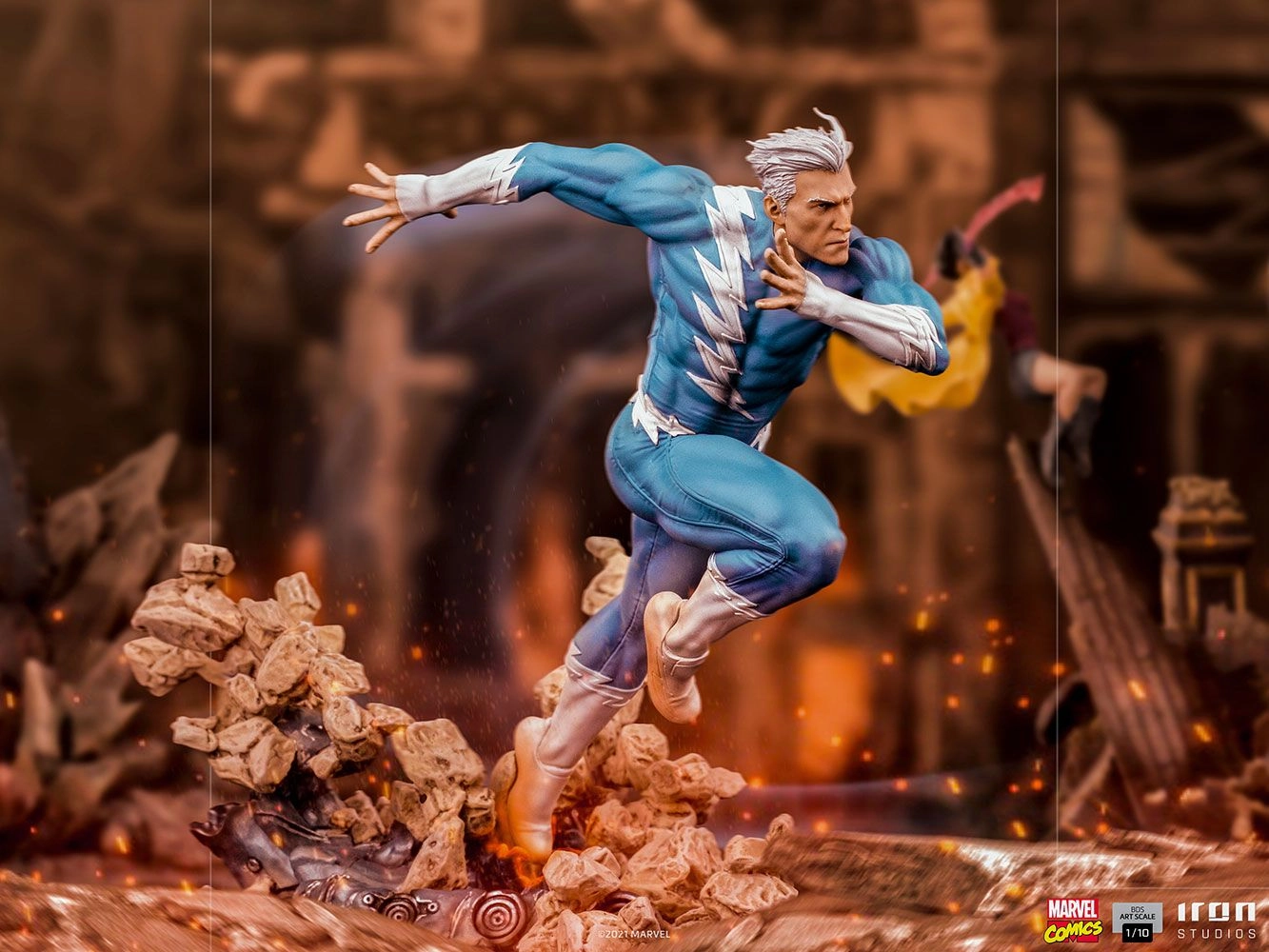 Quicksilver - Marvel - Battle Diorama Series Art Scale 1:10