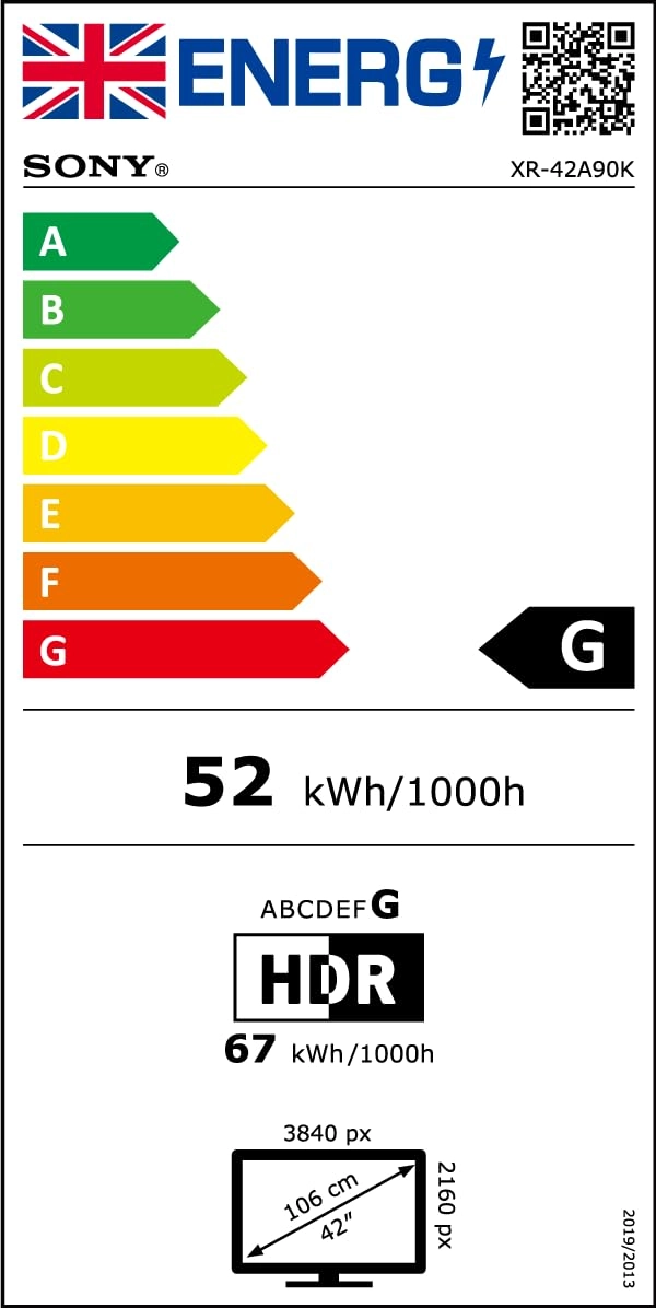 XR42A90K - 42 Inch