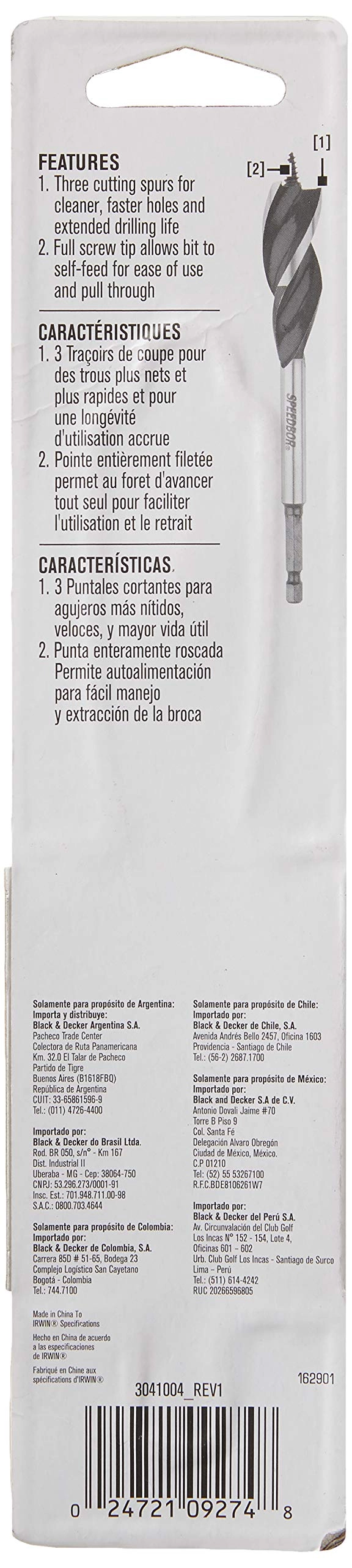 SPEEDBOR - Wood 3/4"