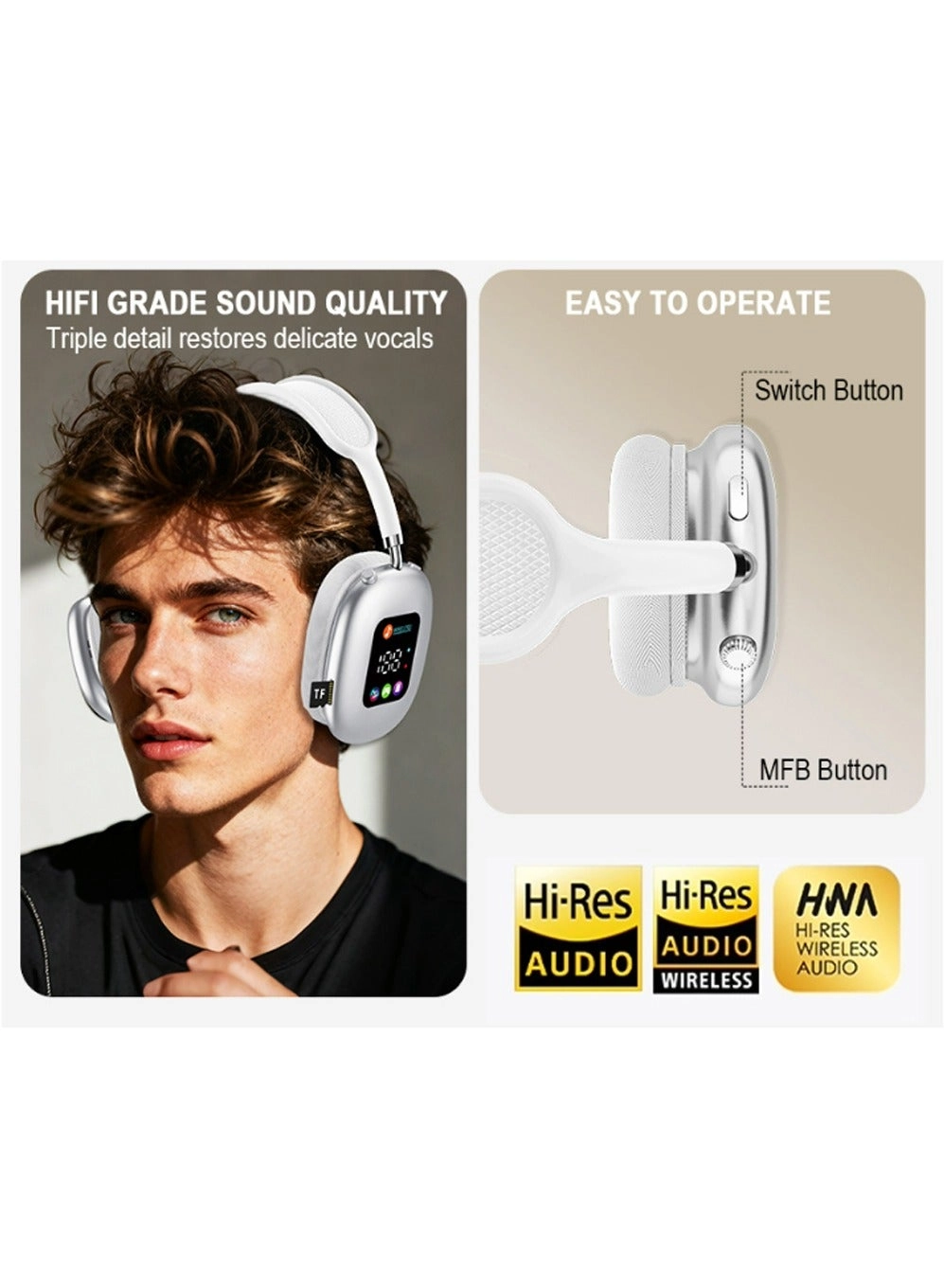 AKZ YU0469 Wireless Headphone