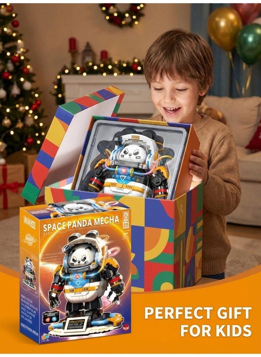 Chinese Giant Panda Mini Particle Building Blocks - Panda