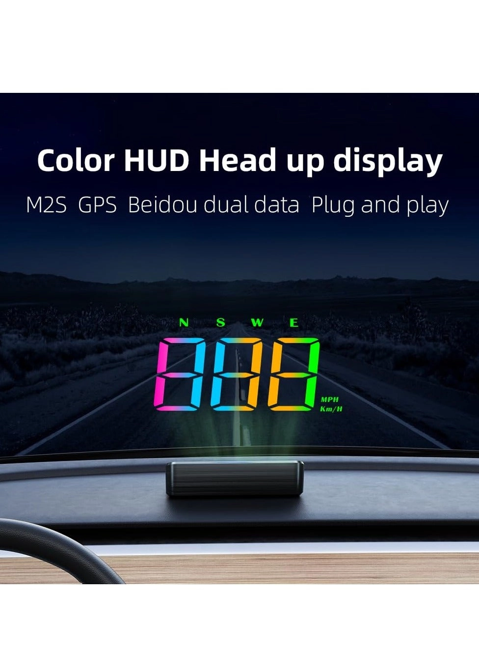 HUD Head Up Display - GPS Speed Meter