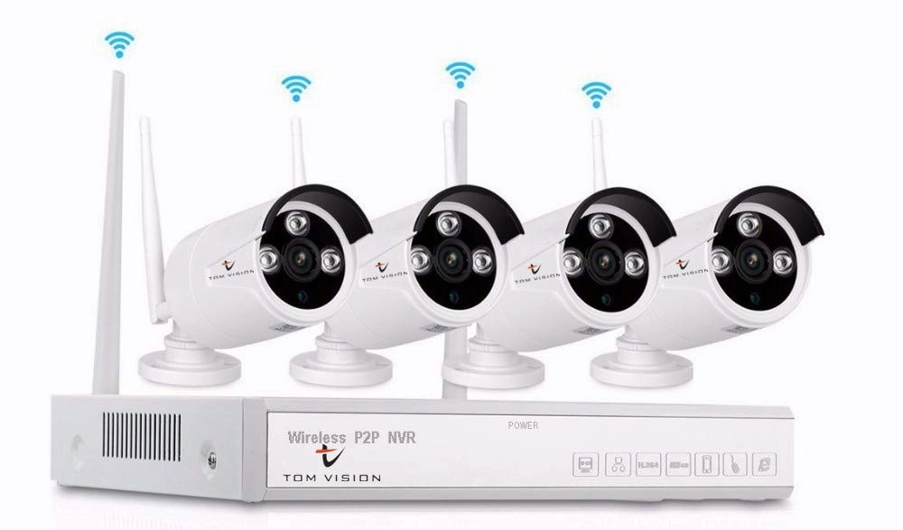 4CH WIFI NVR - 4 cameras 4 channels 2.0MP