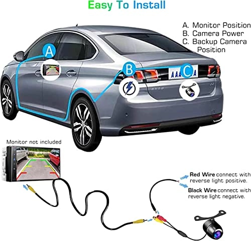 Car Backup Camera - Night Vision RCA 648 x 488 pixels