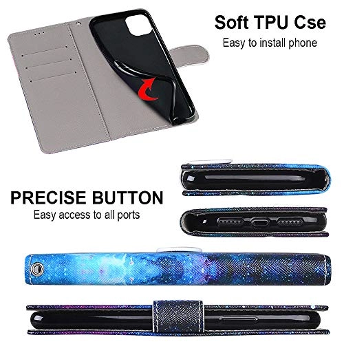 Nadoli Case Leather Wallet for iPhone 15 Pro