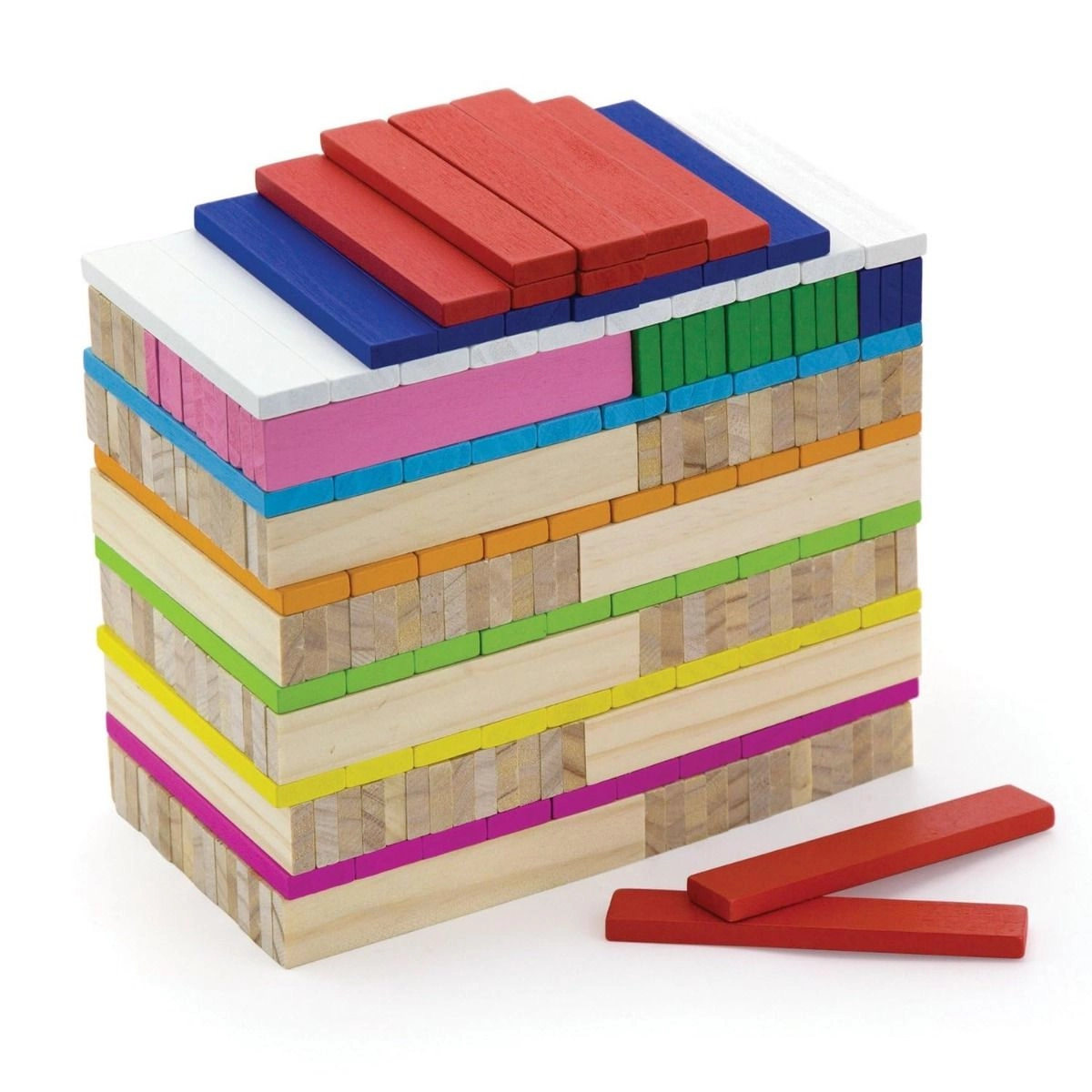 Wood Pattern Blocks - 250 pcs