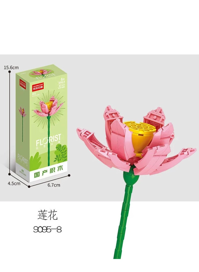 Florist Lotus Flowers - 6+ Years 87 pieces