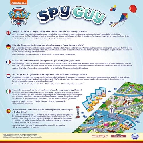 Spy Guy Paw Patrol - 3 years and up