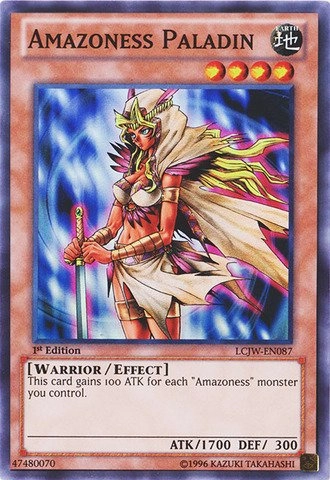 Yu-Gi-Oh! Amazoness Paladin LCJW-EN087 - 1st Edition