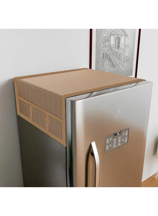 Fridge Top Cover - Non-woven 100 cm x 54 cm + Handle Cover - 30 cm x 14 cm