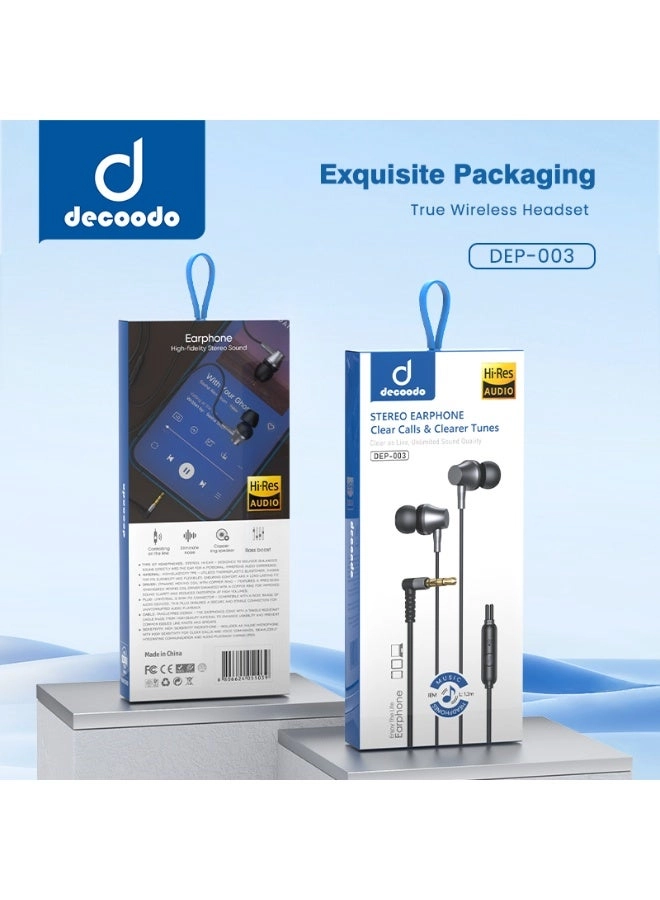 DEP-002 Wired Earphone