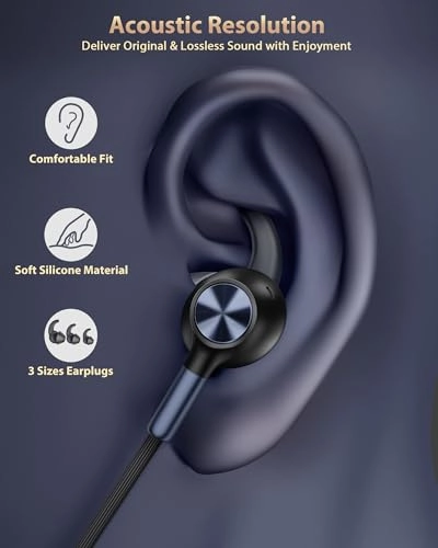USB Earbuds Wired Earbud