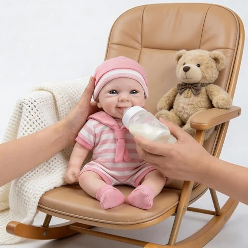 Reborn Baby Doll - 12 inch Girl Ages 3+