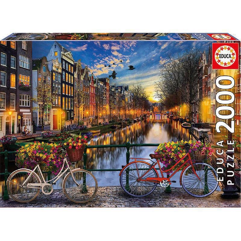 Educa Amsterdam With Love Puzzle (2000) - 2000 pcs