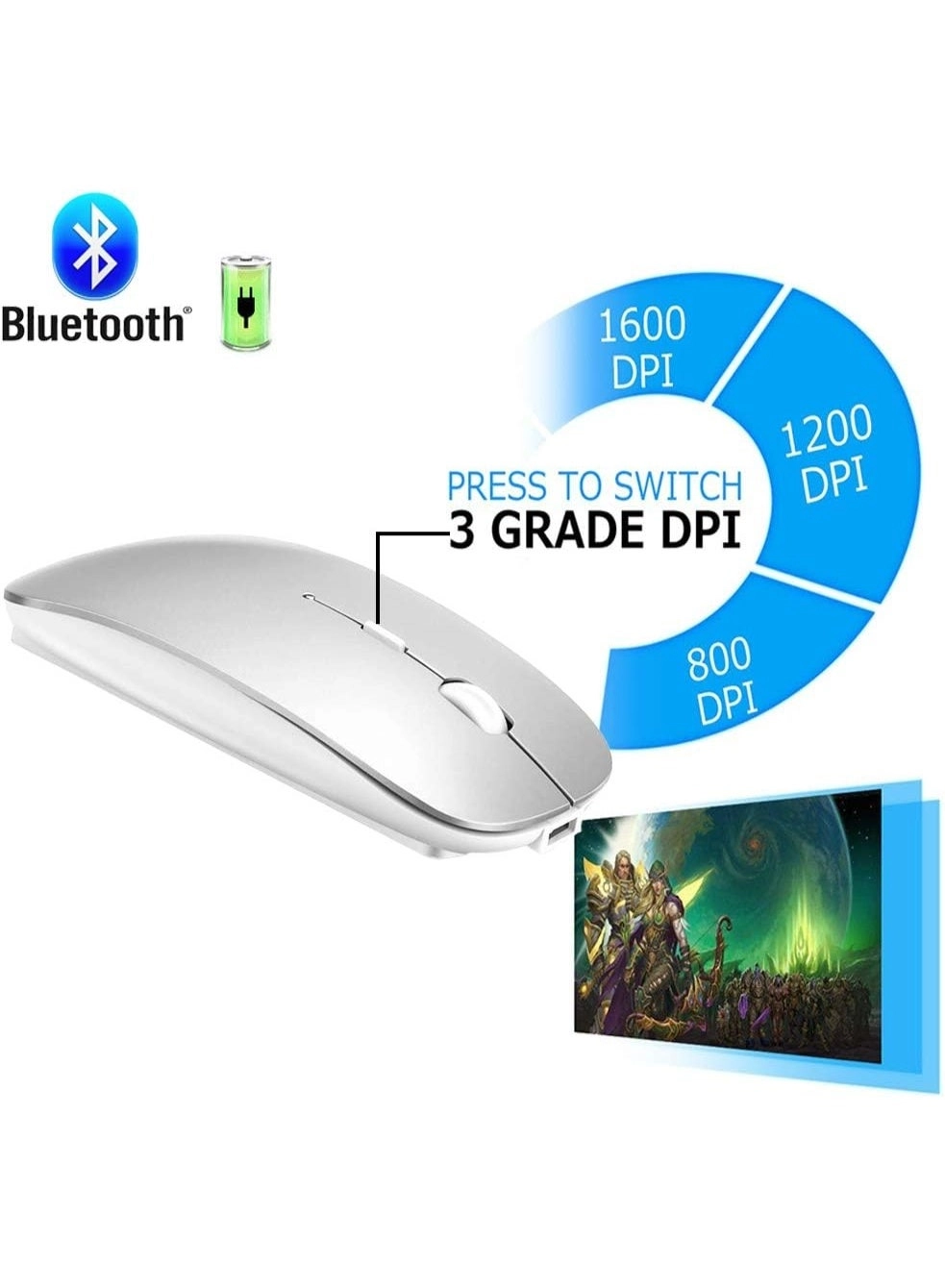 Rechargeable Mouse - Bluetooth