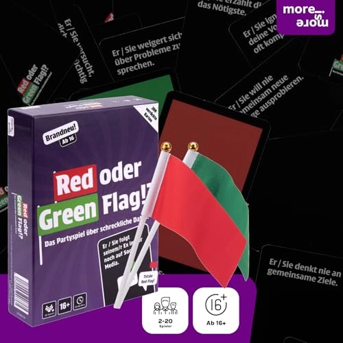 Red or Green Flag!? - The Party Game Card Game