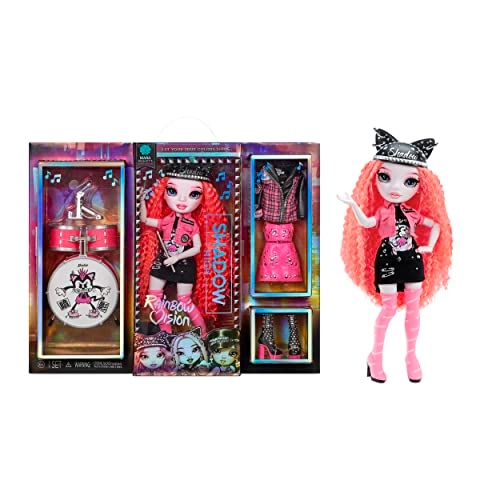 Mara Pinkett Fashion Doll - Neon Pink Mix & Match Outfits Rockband Accessories Ages 6+