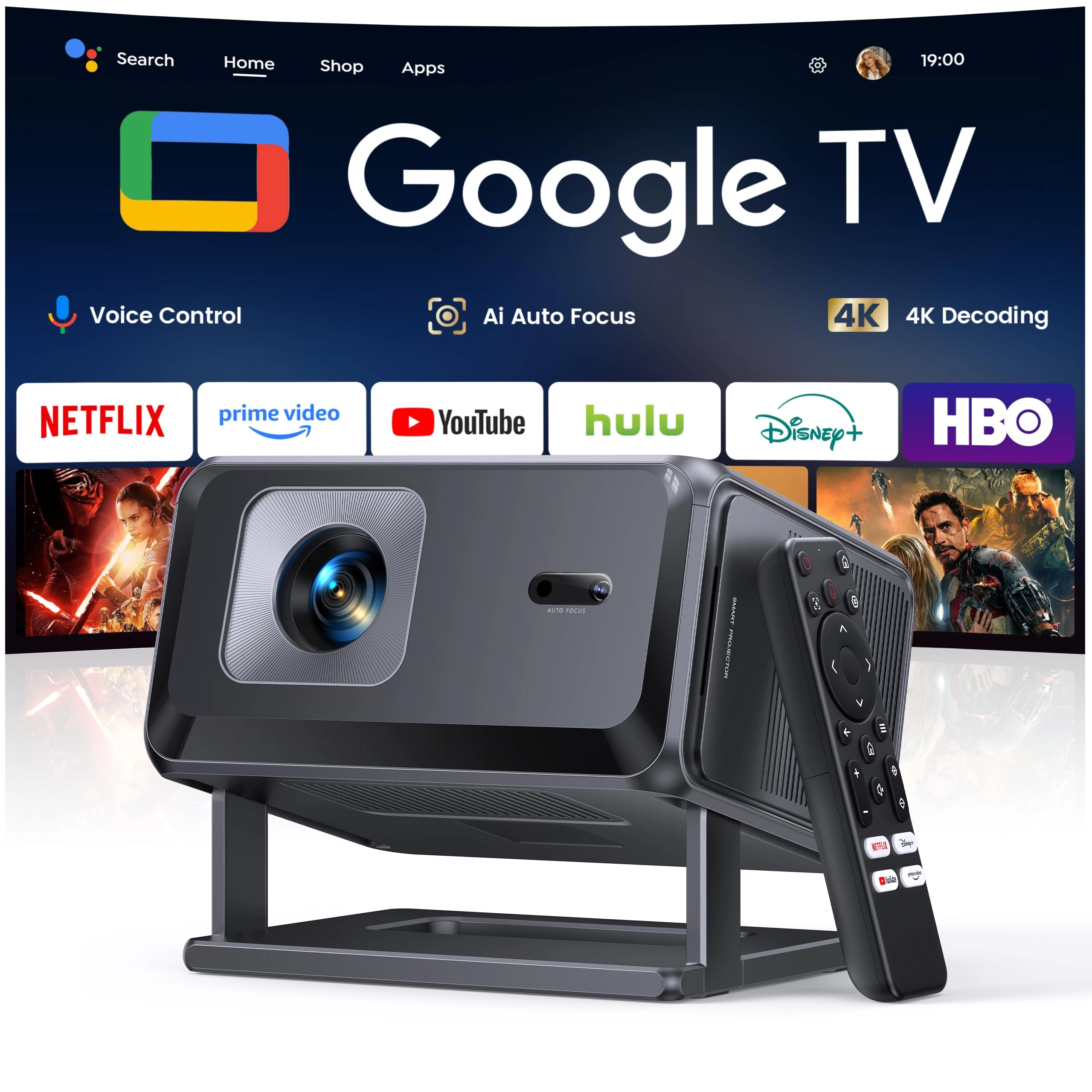 TOPTRO TP1 600 ANSI Lumens 1920 x 1080