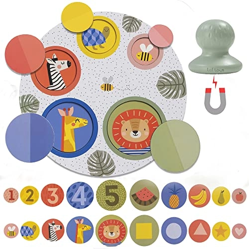 Magnetic Peek-A-Boo Puzzle - 18 months - 3 years