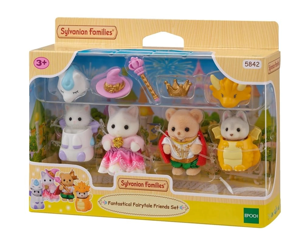 EPOCH SYLVANIAN FAMILIES - 3 years and up 4 pieces