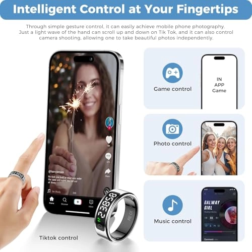 Smart Ring Fitness Tracker - 813