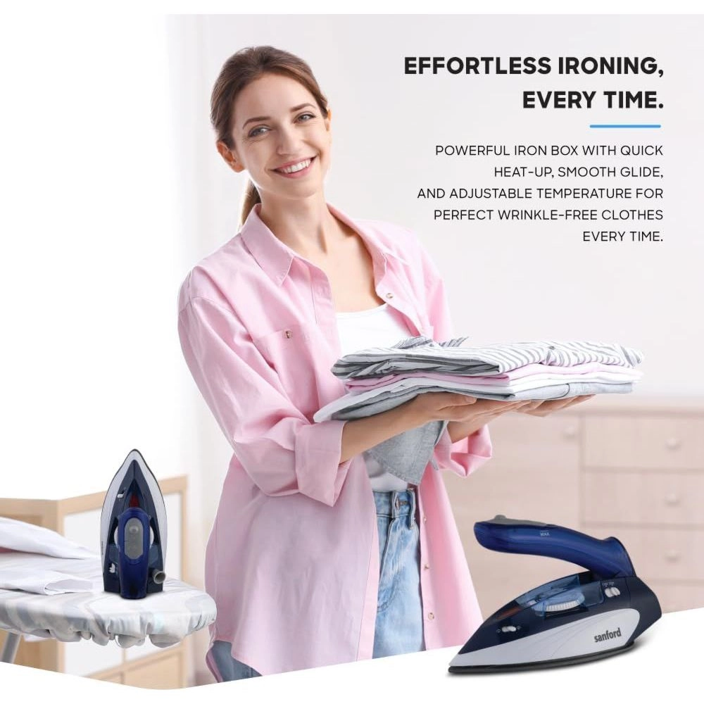 Travel Steam Iron - 900-1100W Dual Voltage