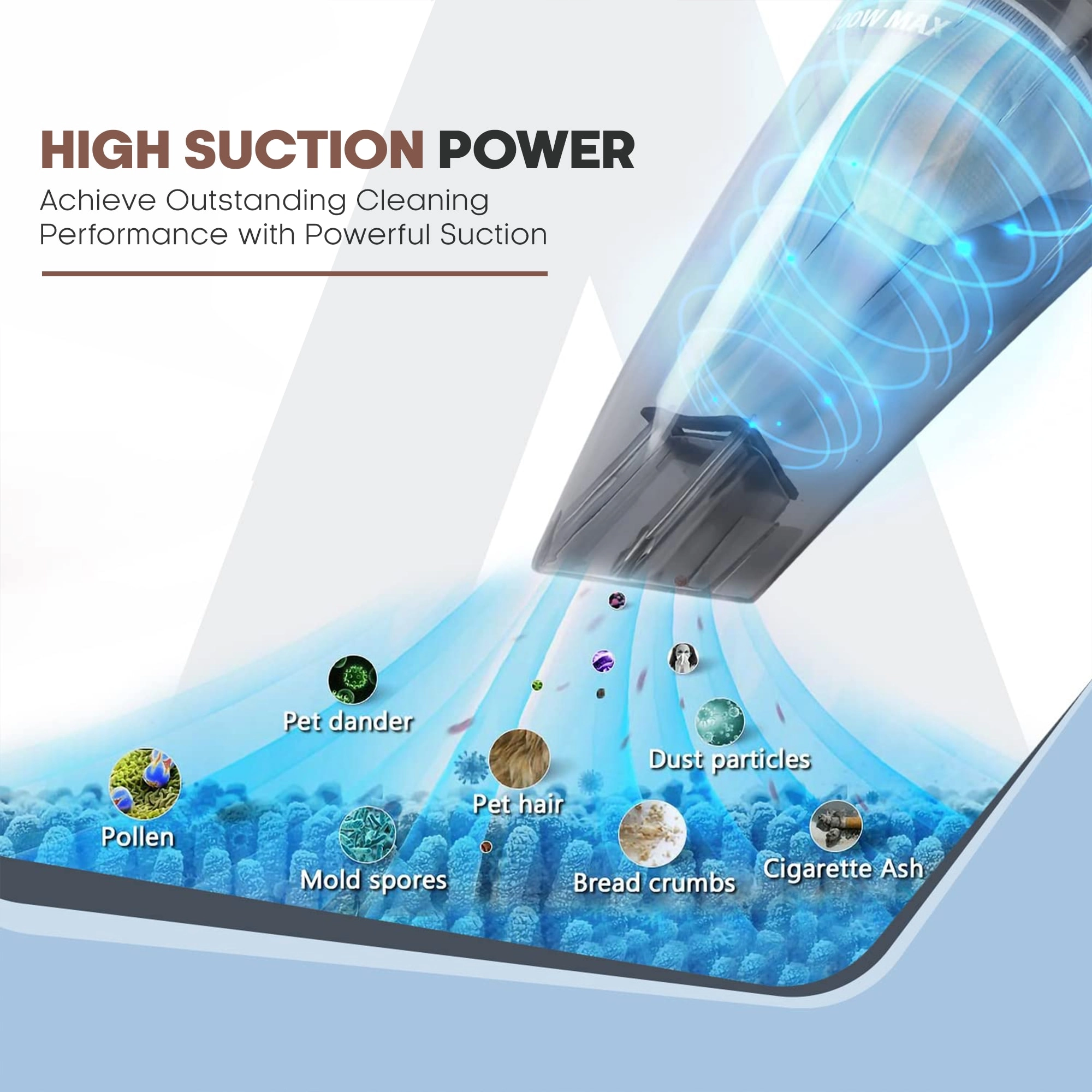 Upright & Handheld Vacuum Cleaner