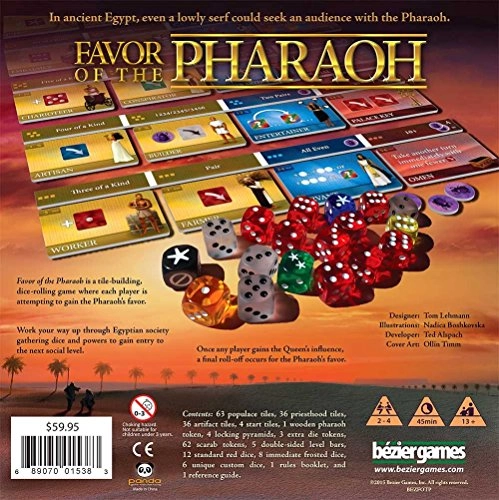 Favor of the Pharaoh Puzzle (BEZ00016) - 1 pcs