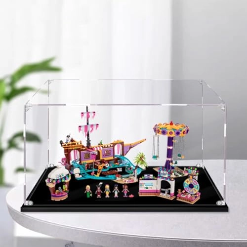 Acrylic Dustproof Display Case - Fun Amusement Park Lego