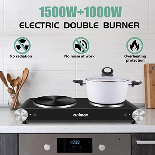 Double Hot Plate Electric hob