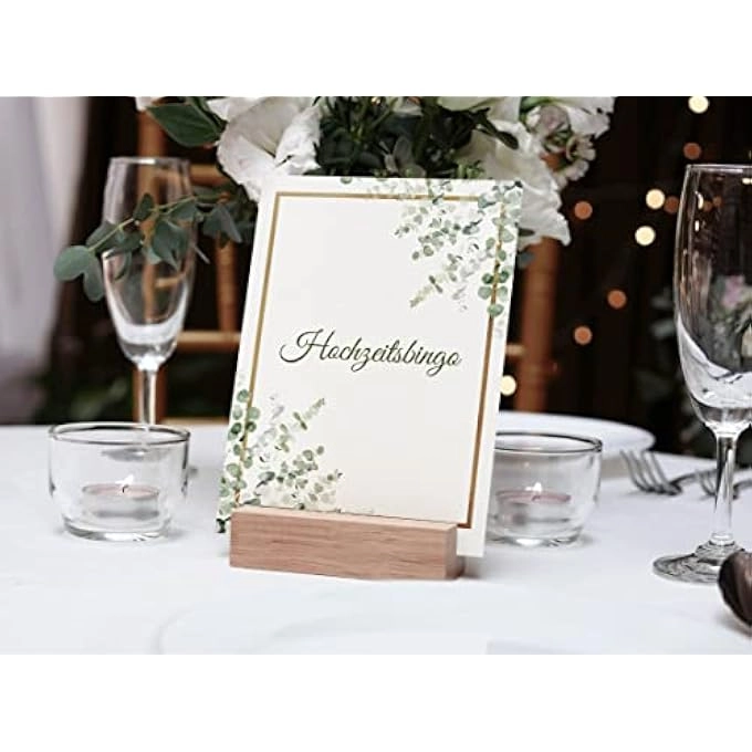 WEDDING BINGO - 50 CARDS