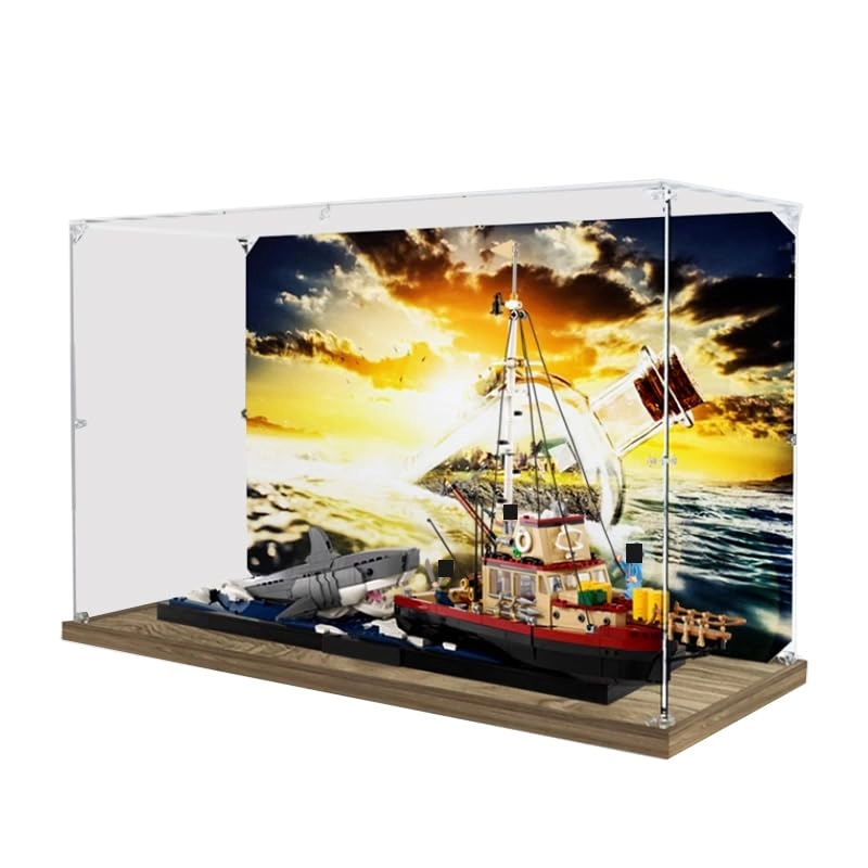 Clear Acrylic Display Case - Lego