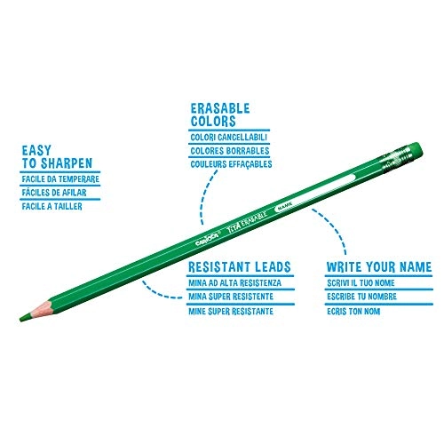 Tita Erasable Coloured Pencils - 36 Pcs