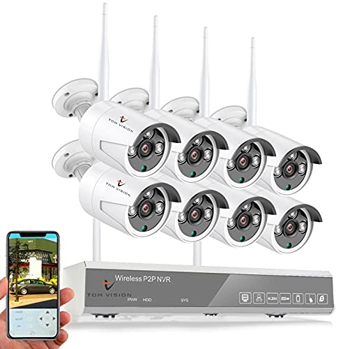 8CH NVR + Bullet Camera 3.0MP