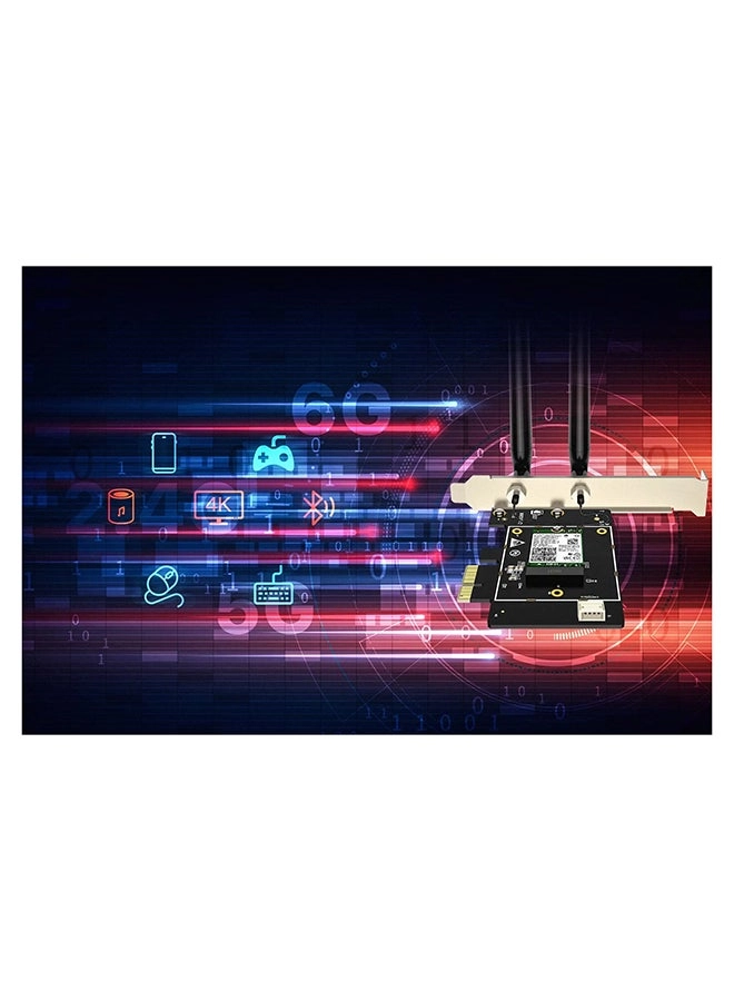 E33 - Tri-band PCI-E Wi-Fi 6E