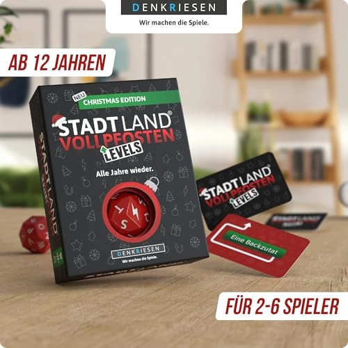 Stadt Land Vollpfosten Levels: Christmas Edition (German)