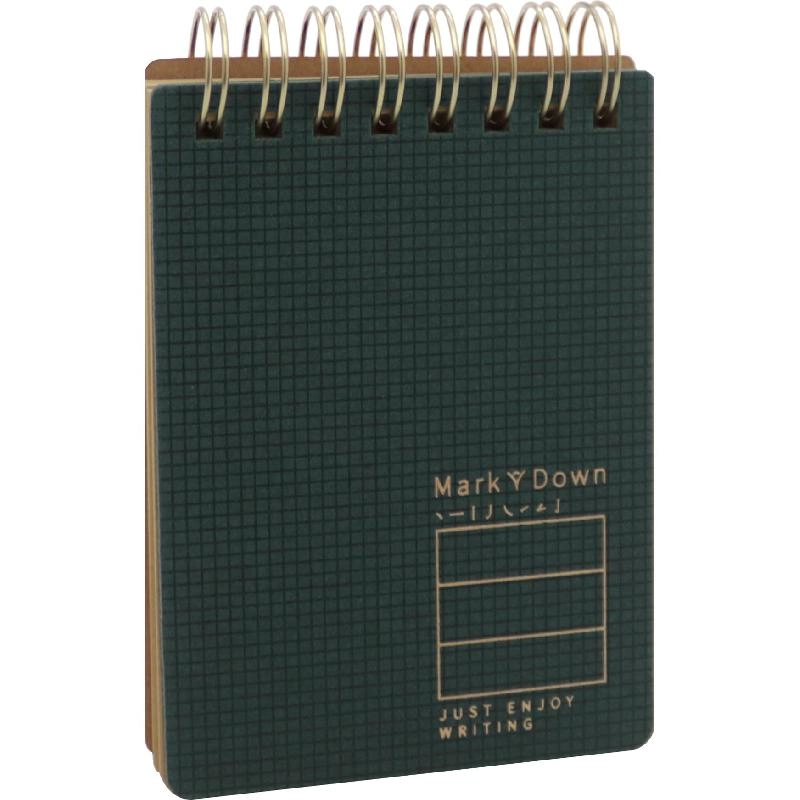 Memo Notebook A7 Spiral - Lined 60 Sheets