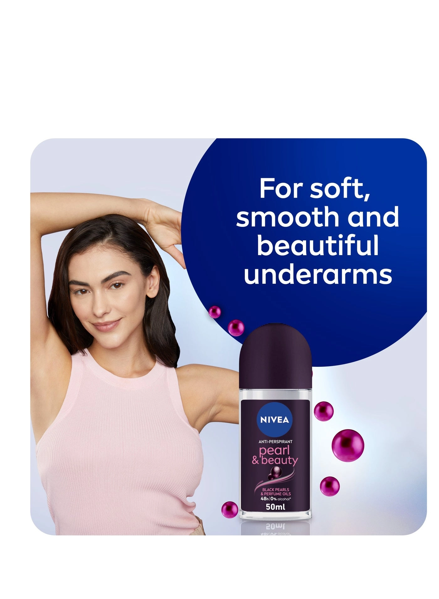 Deo Roll On Pearl & Beauty